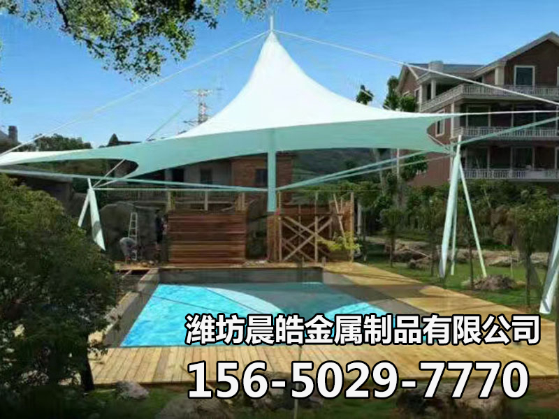 泳池遮阳膜结构